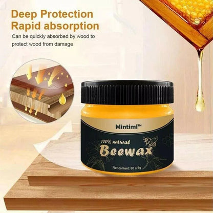 Natural Beeswax Wood Polish