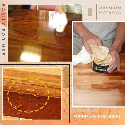 Natural Beeswax Wood Polish