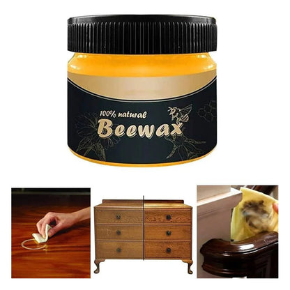 Natural Beeswax Wood Polish