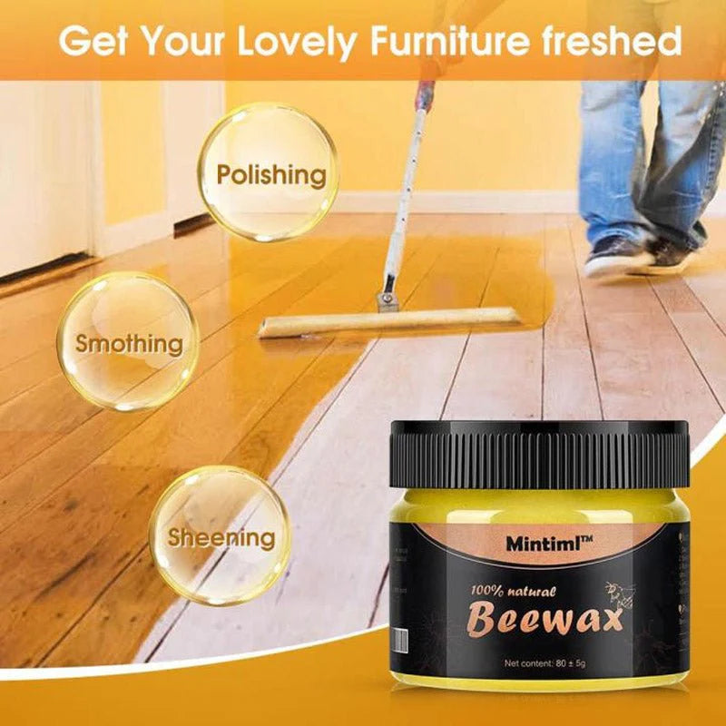 Natural Beeswax Wood Polish