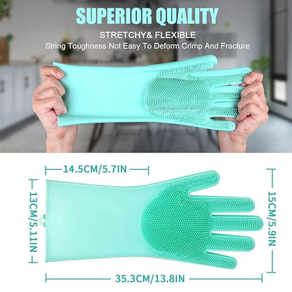 Silicone Cleaning Gloves